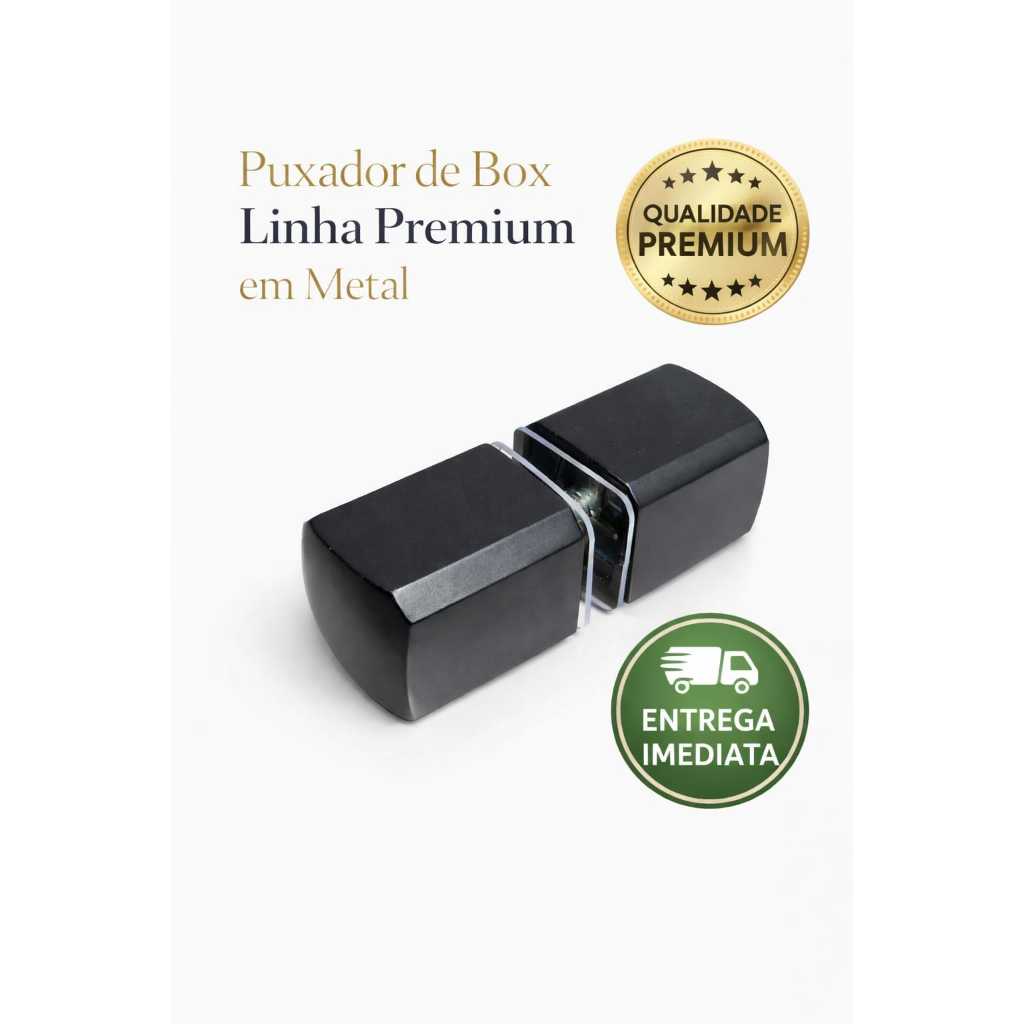 Puxador Duplo Zamac Para Janela e Box de Banheiro Vidro Blindex Temperado em Oferta na Shopee