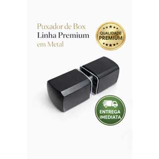 Puxador Duplo Zamac Para Janela e Box de Banheiro Vidro Blindex Temperado em Oferta na Shopee