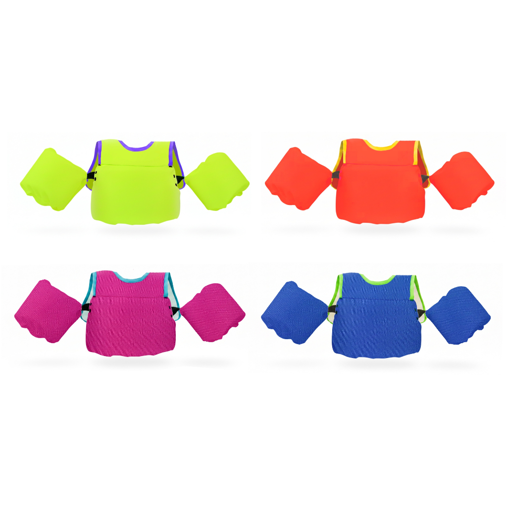 Boia Colete Salva-Vidas Infantil Flutuador Não Fura Até 25kg Infantil - Segurança para Piscina e Praia (Várias Estampas)