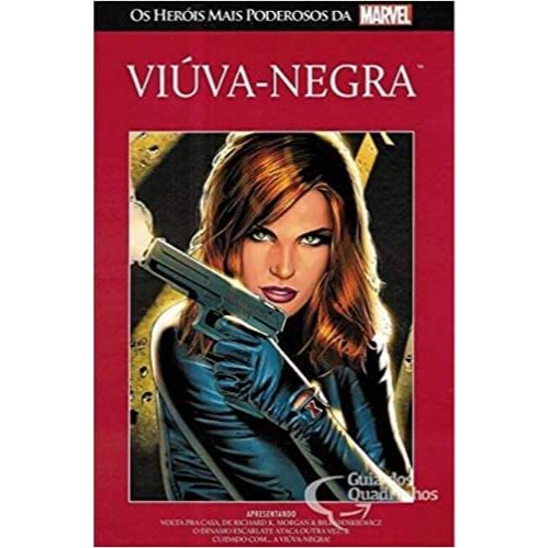 Viúva-Negra - Os Heróis mais Poderosos da Marvel, de RICHARD K MORGAN ; BILL SIENKIEWICZ; Editora MARVEL/SALVAT - 2015