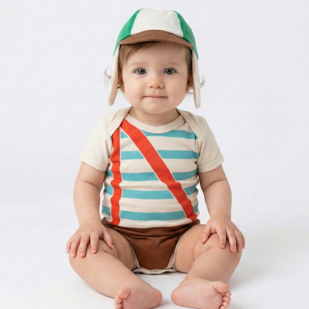 Roupa de Bebê Chaves Macacão Infantil RN Body Recém Nascido Conjunto Unisexx Envio Rápido