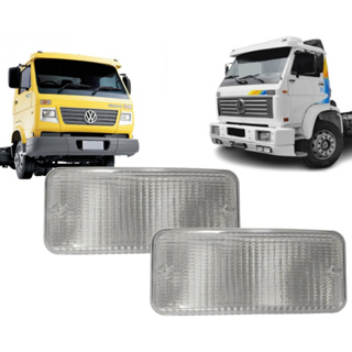 Par Lente Seta Pisca Frontal Vw Volks 8150 7100 13180 15180 Worker Delivery Titan Cabine Antiga Cristal em Oferta na Shopee