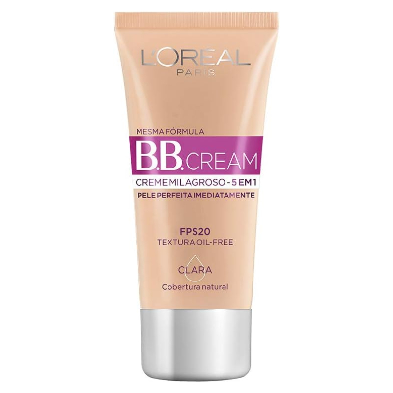 BB Cream Dermo Expertise Base Clara 30ml, L'Oréal Paris Cor 2.0