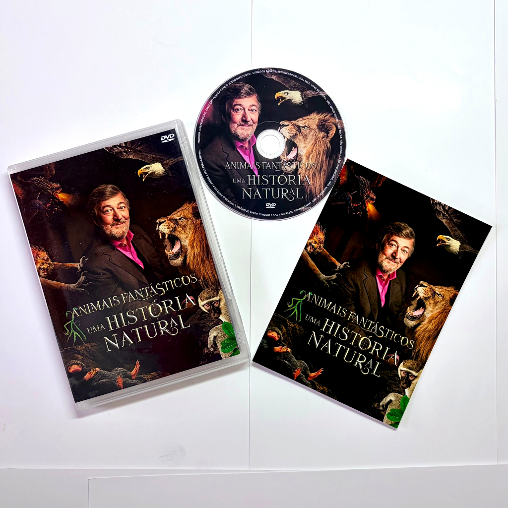 DVD Animais Fantásticos Uma História Natural 2022 Dublado e Legendado Harry Potter