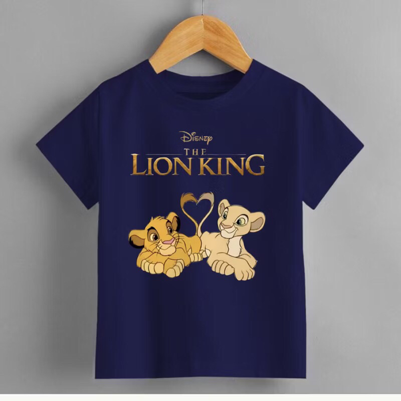 Camiseta Premium Exclusiva Simba e Nala 100% Algodão