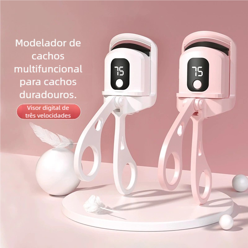 Não Perca! Curvador de Cílios Profissional Curvex - Térmico Elétrico Oferta