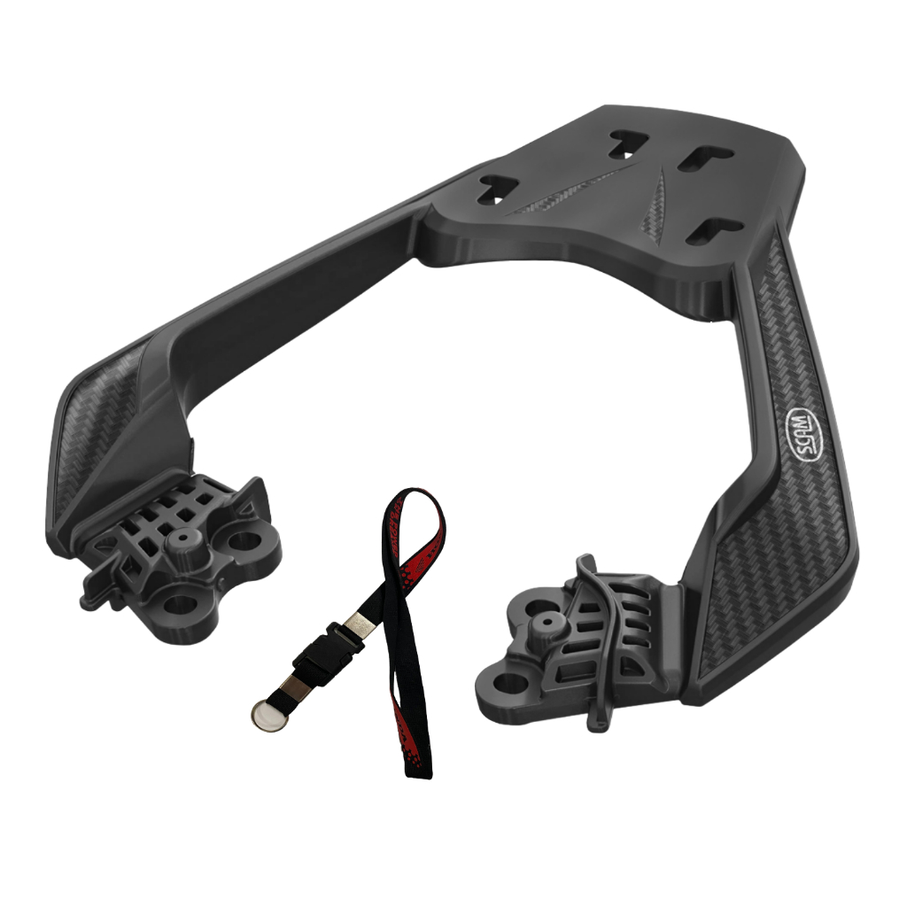 SUPORTE BAU BAGAGEIRO HONDA TWISTER CB 300F 2023 DIANTE CB300F- FIBER FORCE