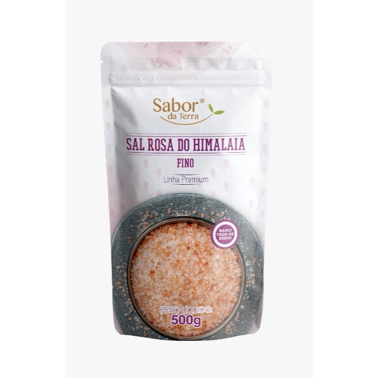 SAL DO HIMALAIA 500GR SABOR DA TERRA
