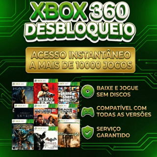 Desbloqueio Automático Xbox 360 | + 10000 Jogos e Emuladores | Pen Drive 32GB incluso em Oferta na Shopee