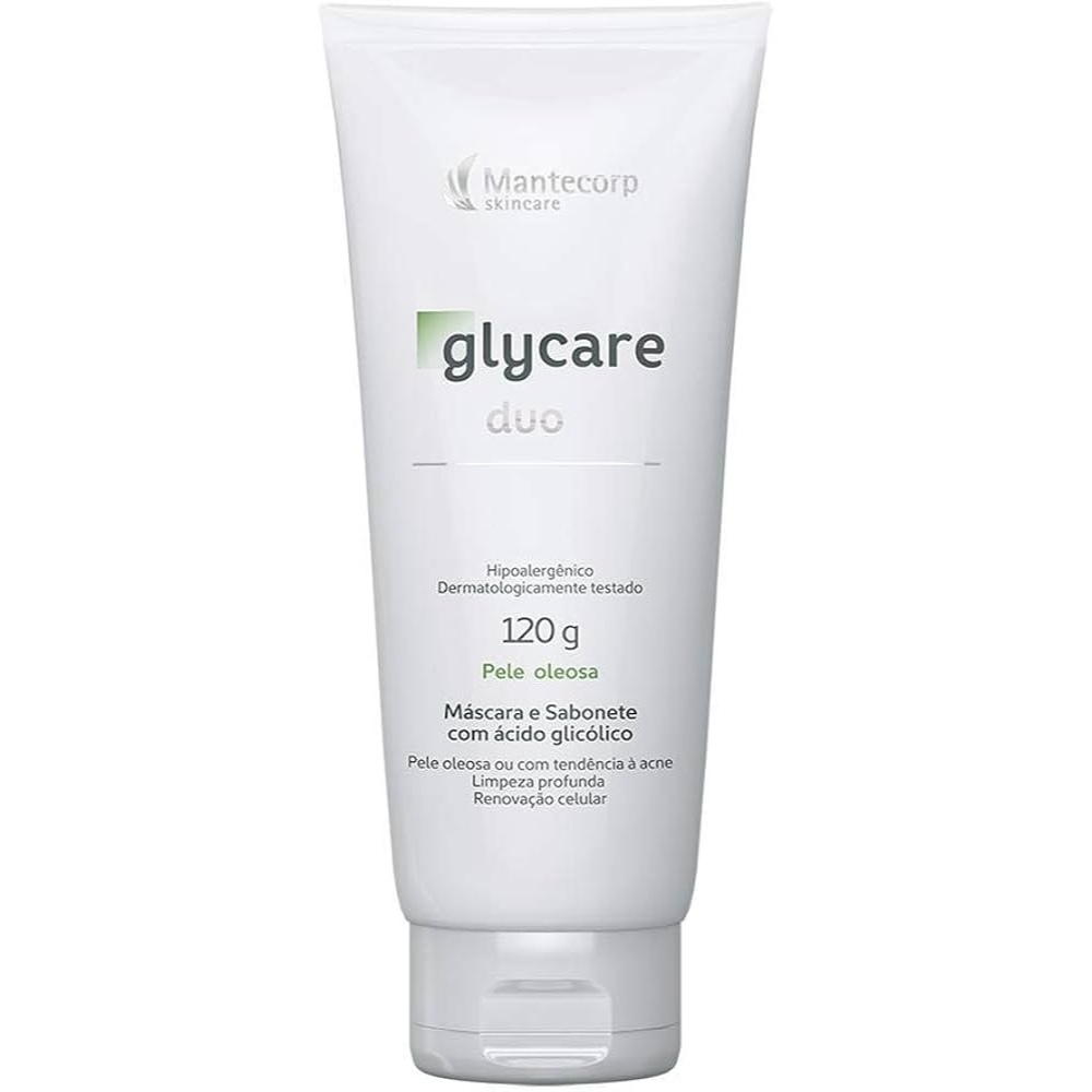 Duo Sabonete e Máscara Facial Glycare – 120g – Limpeza em Um Só Produto PROMOÇÃO