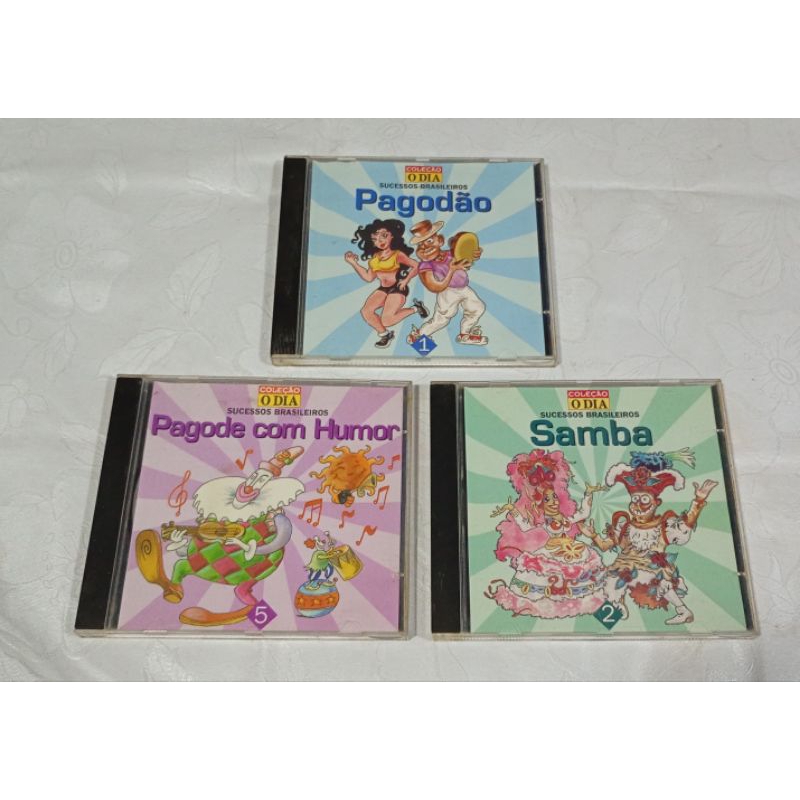CD COLEÇÃO " SAMBA / PAGODE" ( 3 CDs)