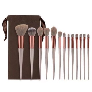 ANA 1108 Conjunto com 13 unidades Pincéis De Maquiagem Contorno Kabuki Profissional