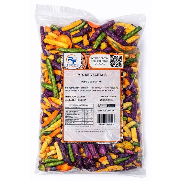 Mix de vegetais desidratados pct 1 KG em Oferta na Shopee