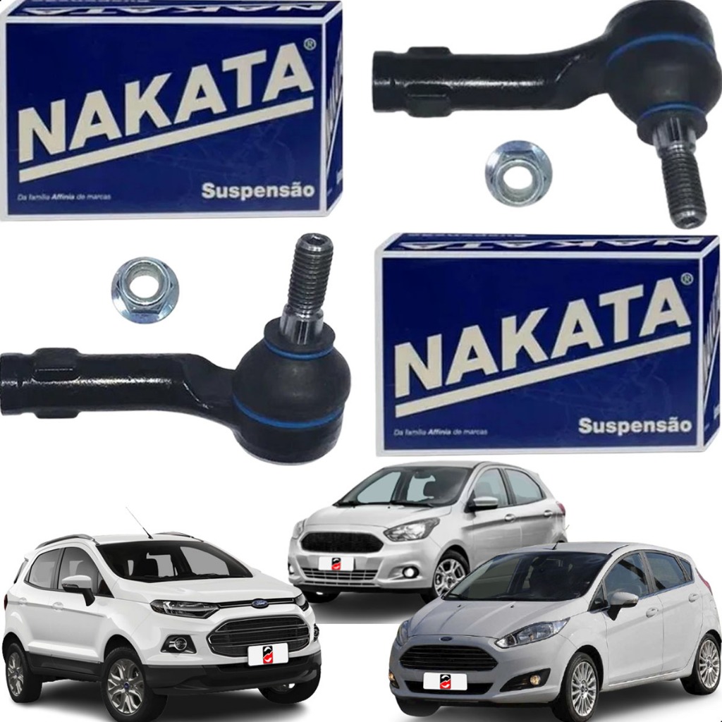 Par Terminal Direção Nakata Ford Ka 1.5 16v 2015 2020