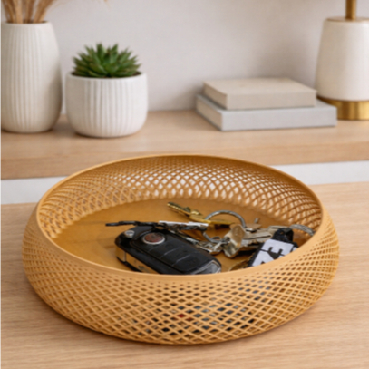 Porta Objeto Multiuso Decorativo Moderno Organizador , Porta Treco Para Chaves, Carteira , Celular