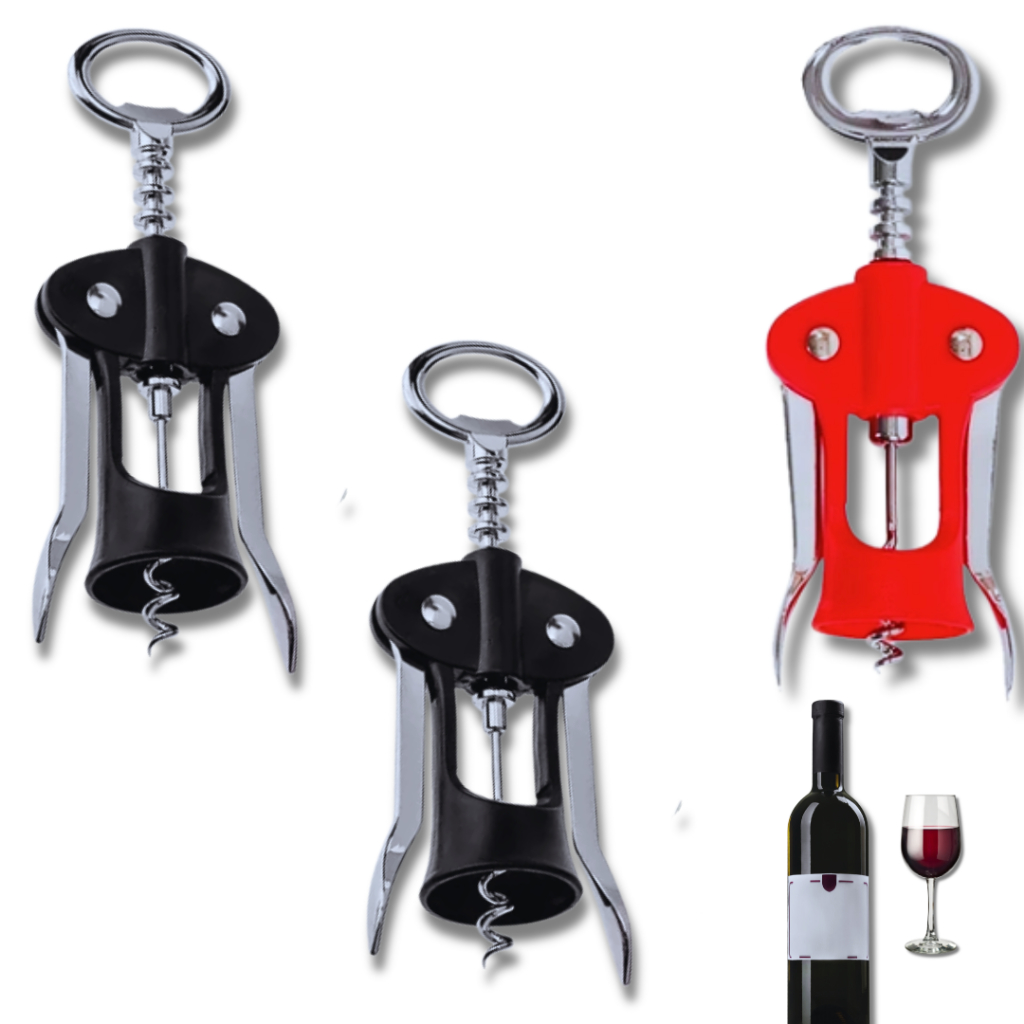 COMBO 3 2 E 1 SACA ROLHA BORBOLETA ABRIDOR DE VINHO GARRAFA ADEGA BAR RESTAURANTE COZINHA CASA BELEZA E PRATICIDADE em Oferta na Shopee