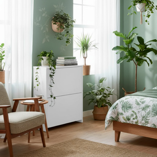 Sapateira com 2 Compartimentos Multiuso Organizador Para Quarto e Closet em Oferta na Shopee