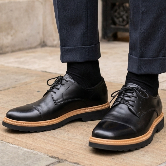 Sapato Masculino Oxford Luxo Confortável  Italiano Esporte Fino Social Brogue Casamento Igreja em Oferta na Shopee