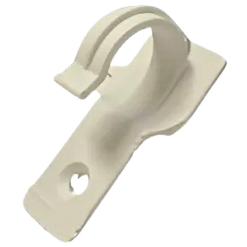 Fixador Mangueira Drenagem Para Lavador Branco