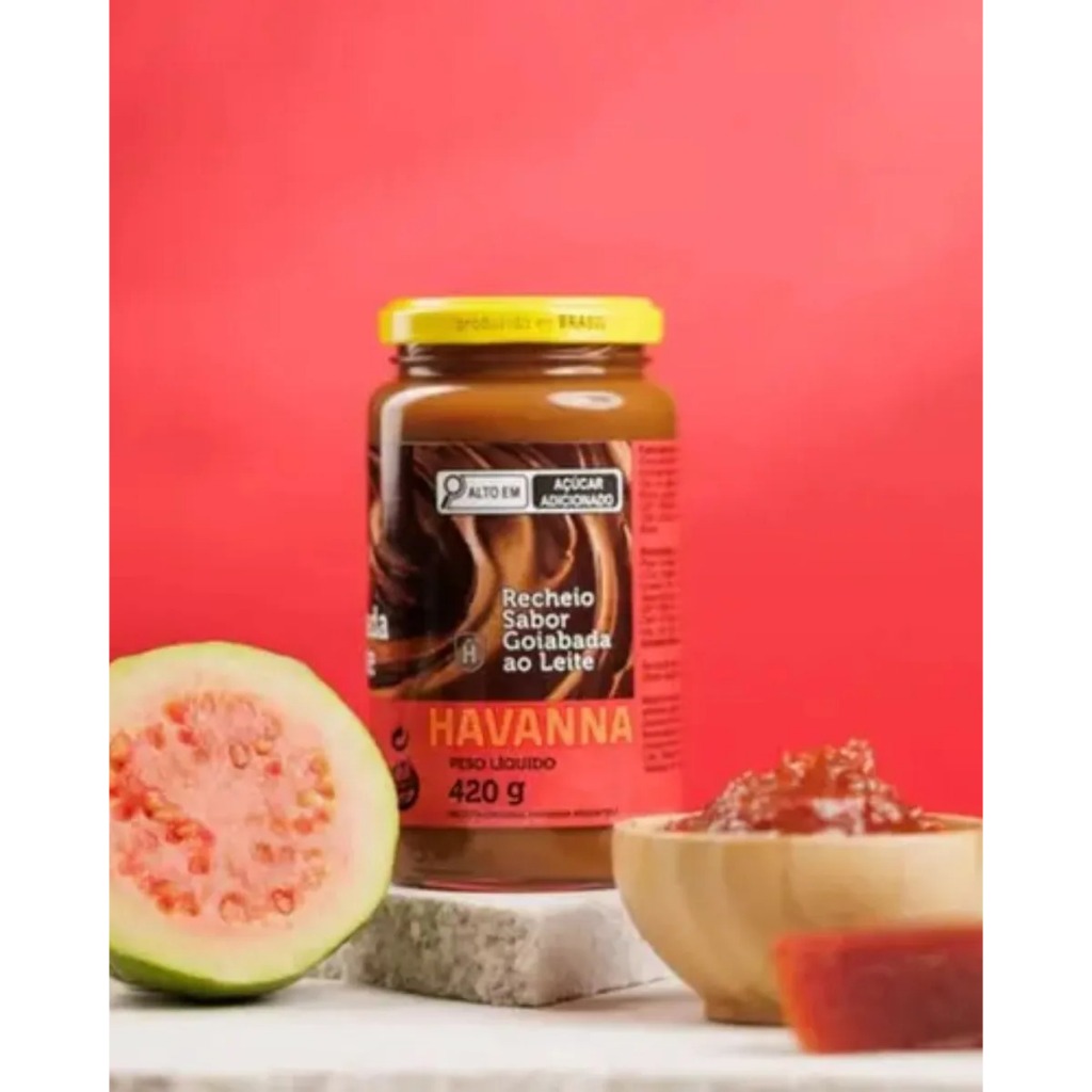 Havanna Pote De Goiabada Ao Leite 420g em Oferta na Shopee