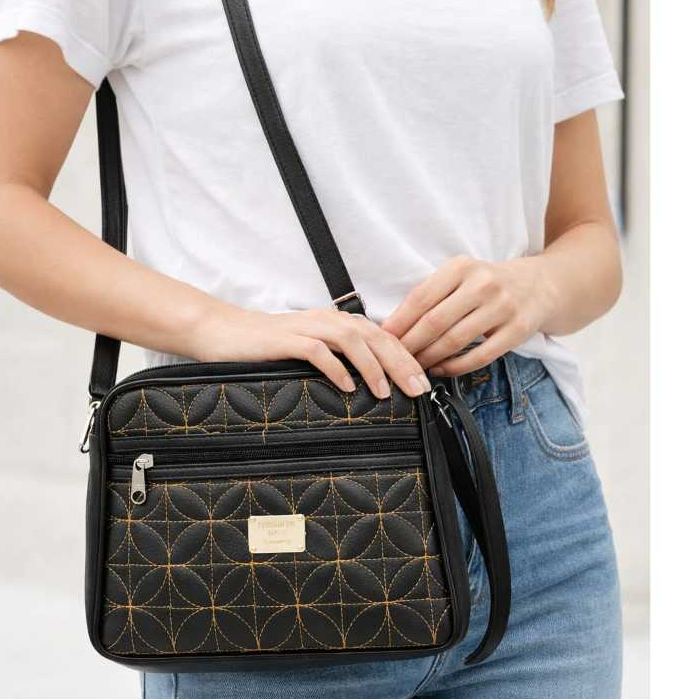 Bolsa Feminina Transversal Matelassê Elegante – Compacta, Moderna e Prática em Oferta na Shopee