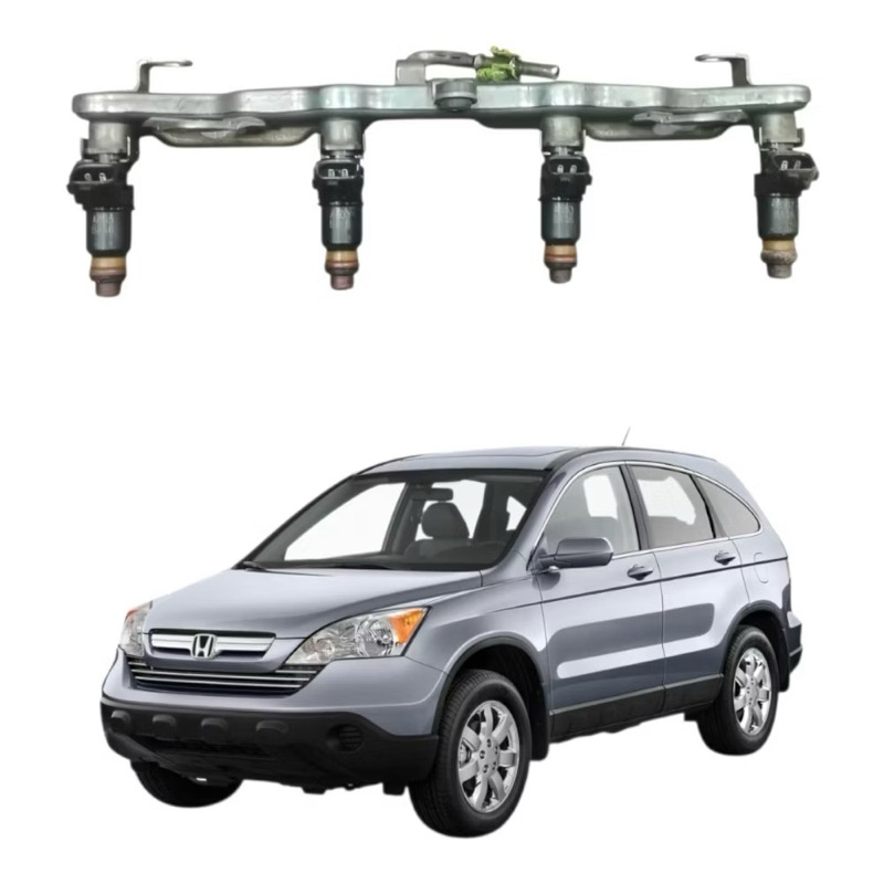flauta completo com bicos injetores do Honda crv de 2007 a 2011 original Honda 10 furos
