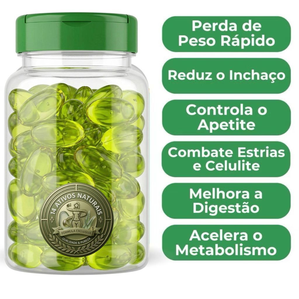 Chá Verde Complex 60 Cápsulas Softgel