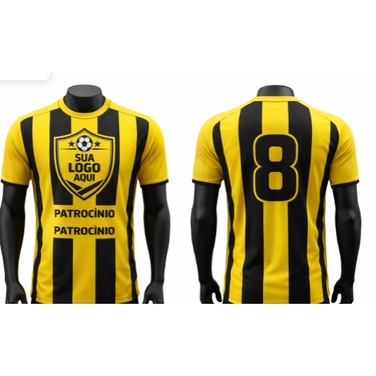 CAMISETAS PERSONALIZADAS PARA SEU TIME DE FUTEBOL,ESCOLA,INTERCLASSE,VOLEI em Oferta na Shopee