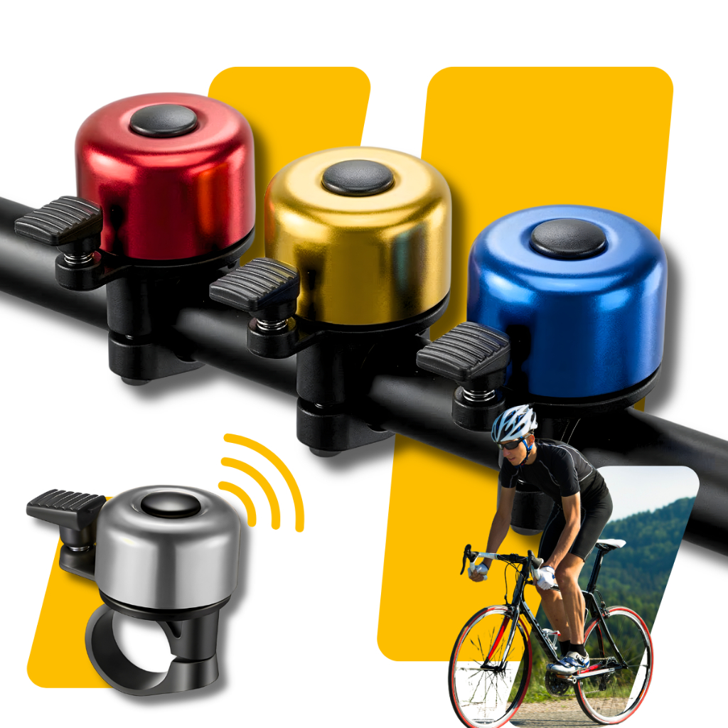 Buzina Bicicleta Campainha Trim Trim Sino Universal Para Bike Patinete Infantil E Adulto em Oferta na Shopee