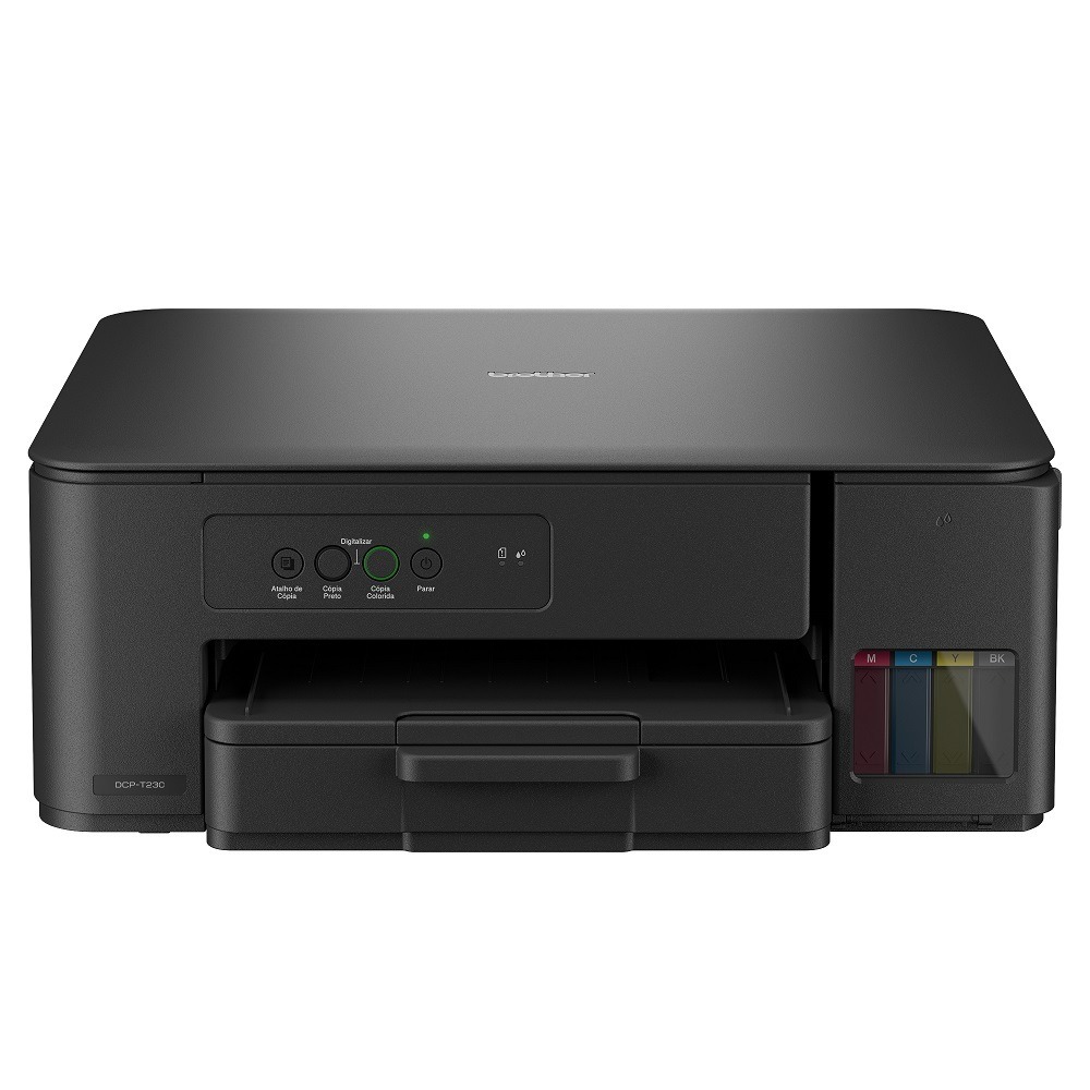 Multifuncional Brother DCP-T230 Tanque de Tinta Colorida USB 2.0 Bivolt - Preto
