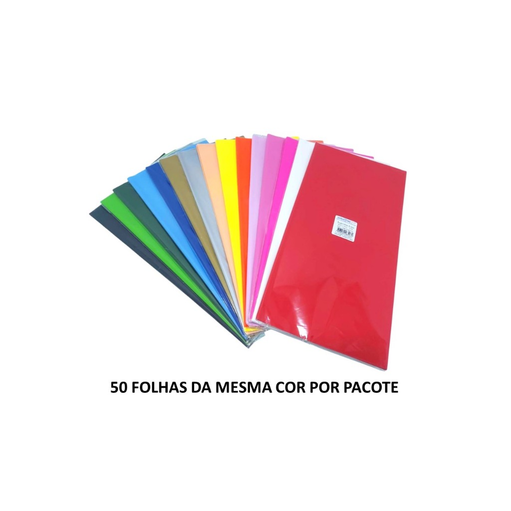 Poli Sujinho 49cm X 69cm C/ 50 Folhas em Oferta na Shopee