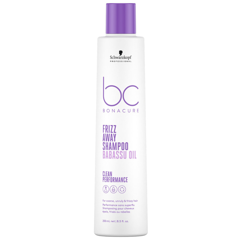 Bonacure Clean Performance Shampoo Frizz Away 250ml em Oferta na Shopee