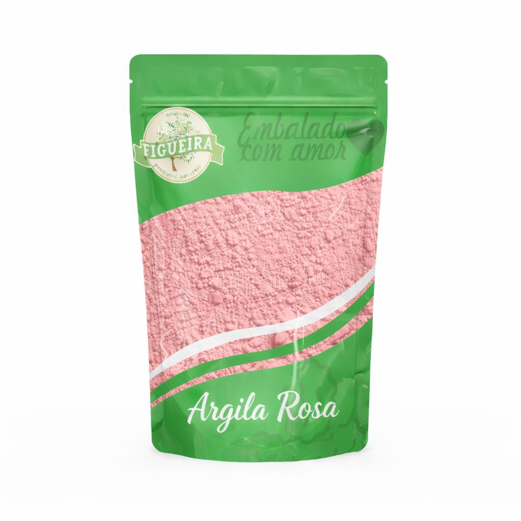 Argila Rosa  Premium - 1kg