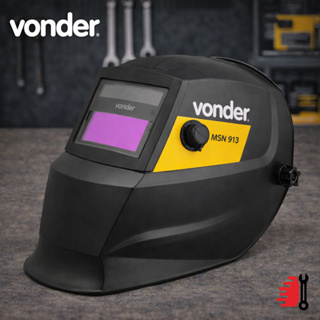 Máscara Para Solda Com Escurecimento Automático Tonalidade 9 a 13 MSN 913 Vonder em Oferta na Shopee