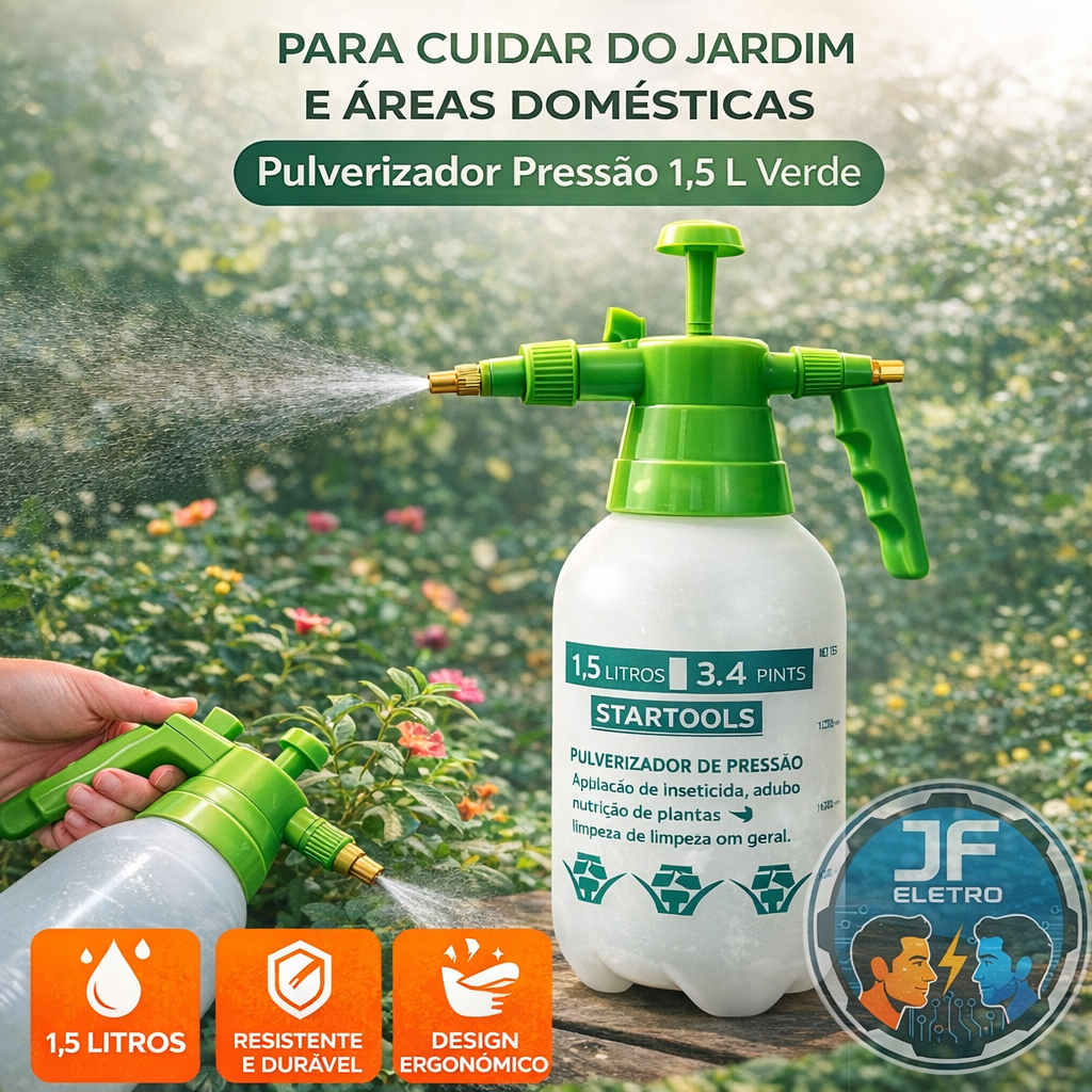 Pulverizador Manual Jardinagem Capacidade 15 Litros Borrifador Portatil Verde em Oferta na Shopee