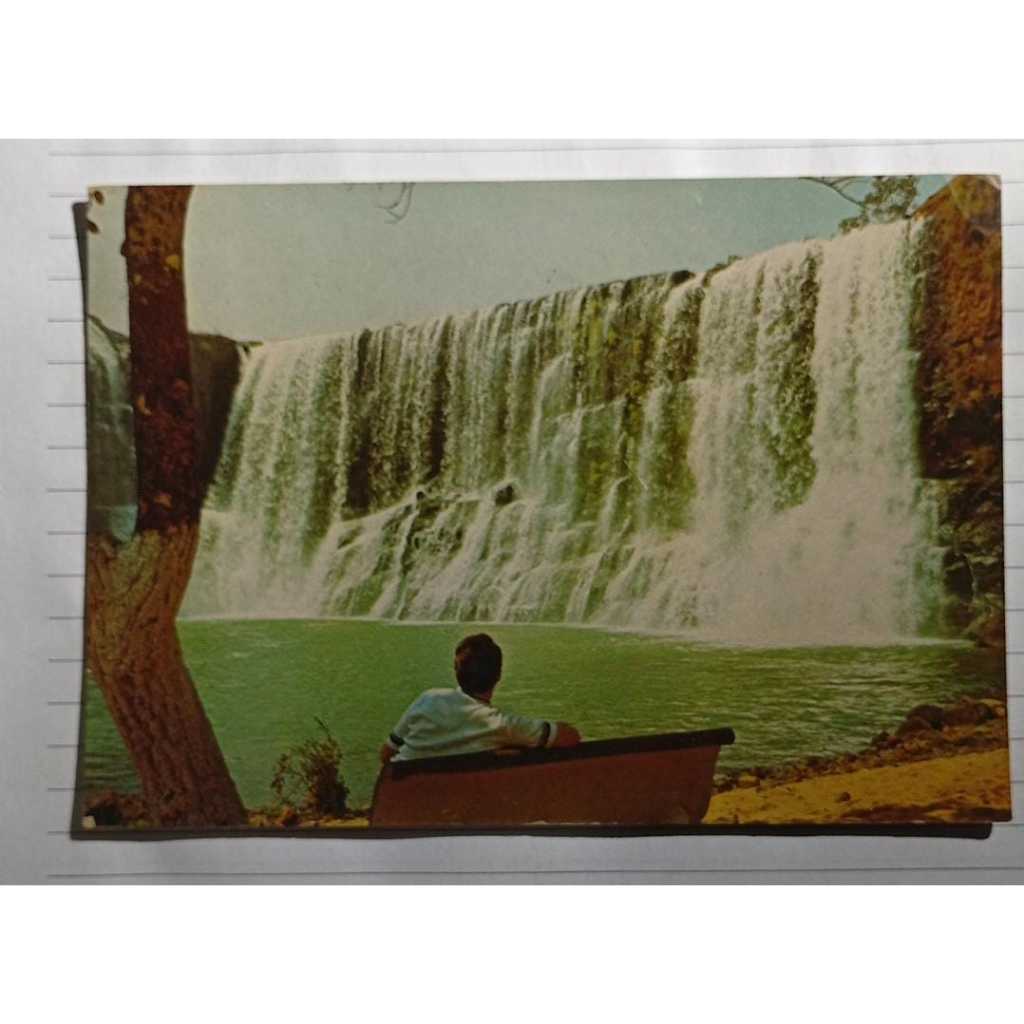 Cartão Postal Antigo Represa Sucupira – Uberlândia MG – Brasil Turístico (Com Selo e Mensagem)
