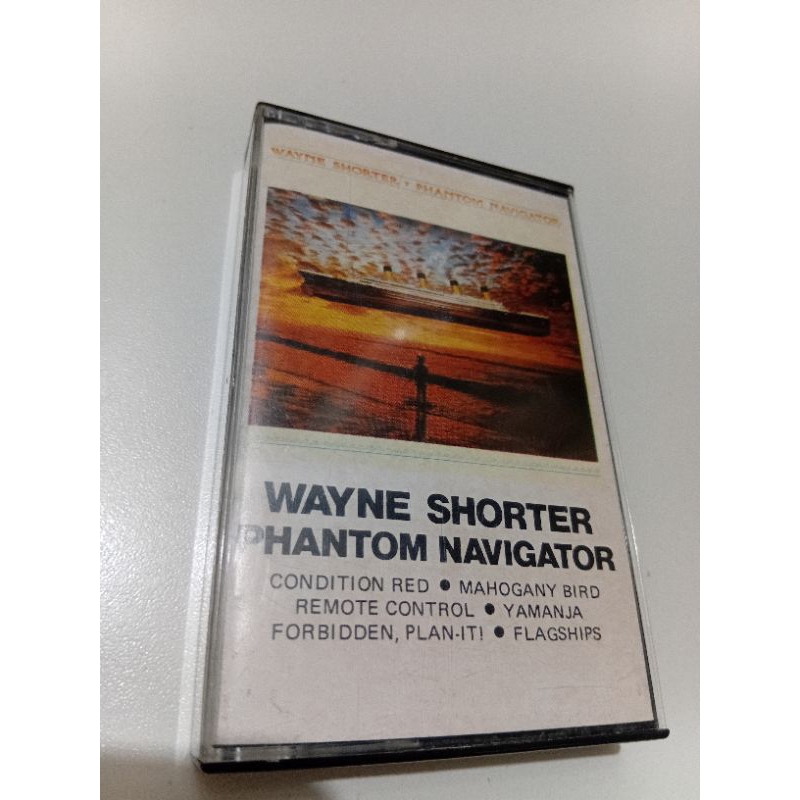 k7 Wayne shorter phantom navigator ótimo estado fita e capa