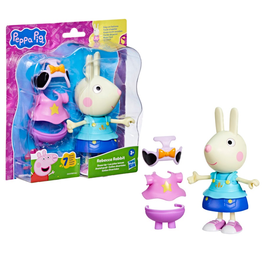 Figura Peppa Pig Rebecca Coelho Estilos divertidos Hasbro G0329