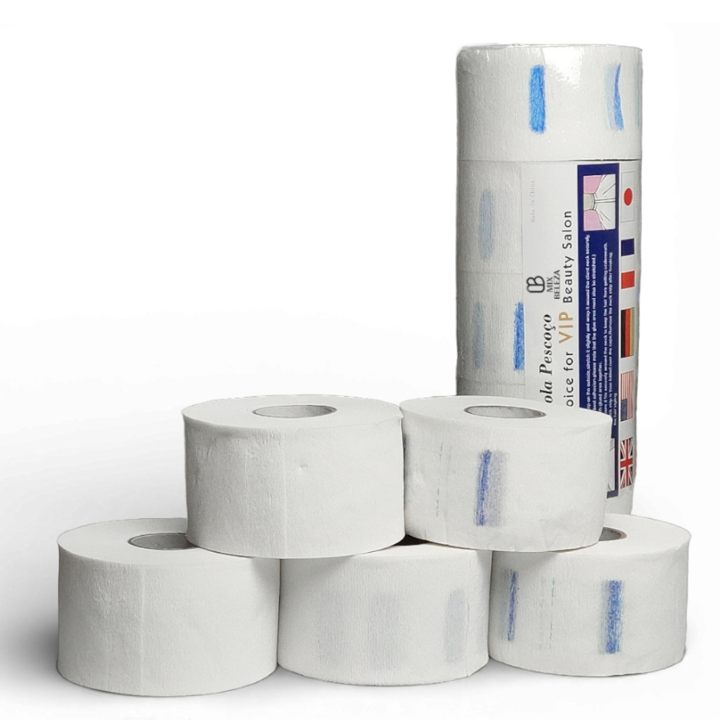 Kit 500 Gola Higiênica Descartável Master Beleza Barbearia