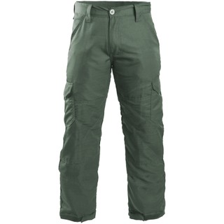 Calça Cargo Masculina 6 Bolsos Poly Ripstop Tecido Leve Secagem Rápida Verde Militar Use Tático