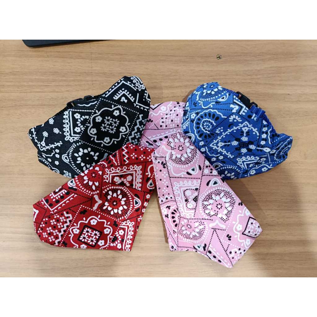 Coleira com bandana para cachorro e gatos