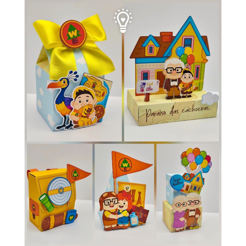 lembrancinha Up altas aventuras | Personalizado Up altas aventuras | caixas Up altas aventuras | festa aniversario Up
