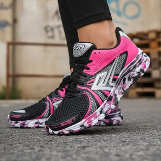 Tênis Esportivo Caminhada Corrida Academia Fitness Confortável Leve Respirável Treino Casual em Oferta na Shopee