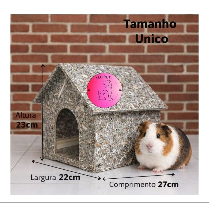 CASINHA TOCA TOQUINHA PORQUINHO DA ÍNDIA HAMSTER CAMUNDONGO  BARATO PROMOÇÃO em Oferta na Shopee