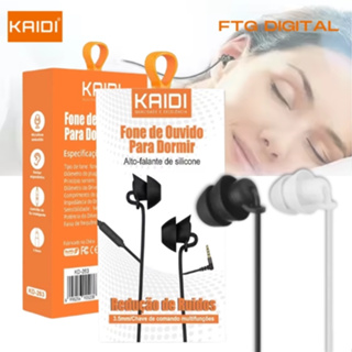 Fone De Ouvido Para Dormir - Kaidi Kd-263 em Oferta na Shopee