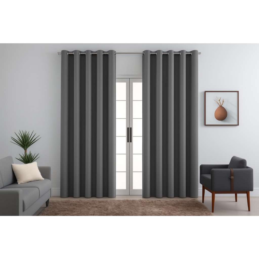 Cortina Blecaute Blackout Tecido Grosso Corta Luz Vários Tamanhos Para Varão em Oferta na Shopee