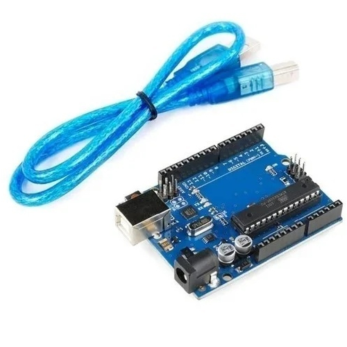 Arduíno Uno R3 (Compatível) Versão DIP com cabo USB 30cm