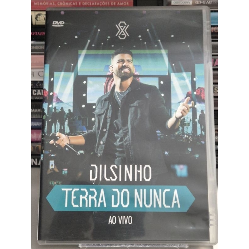 DVD DILSINHO - TERRA DO NUNCA -  AO VIVO - PAGODE