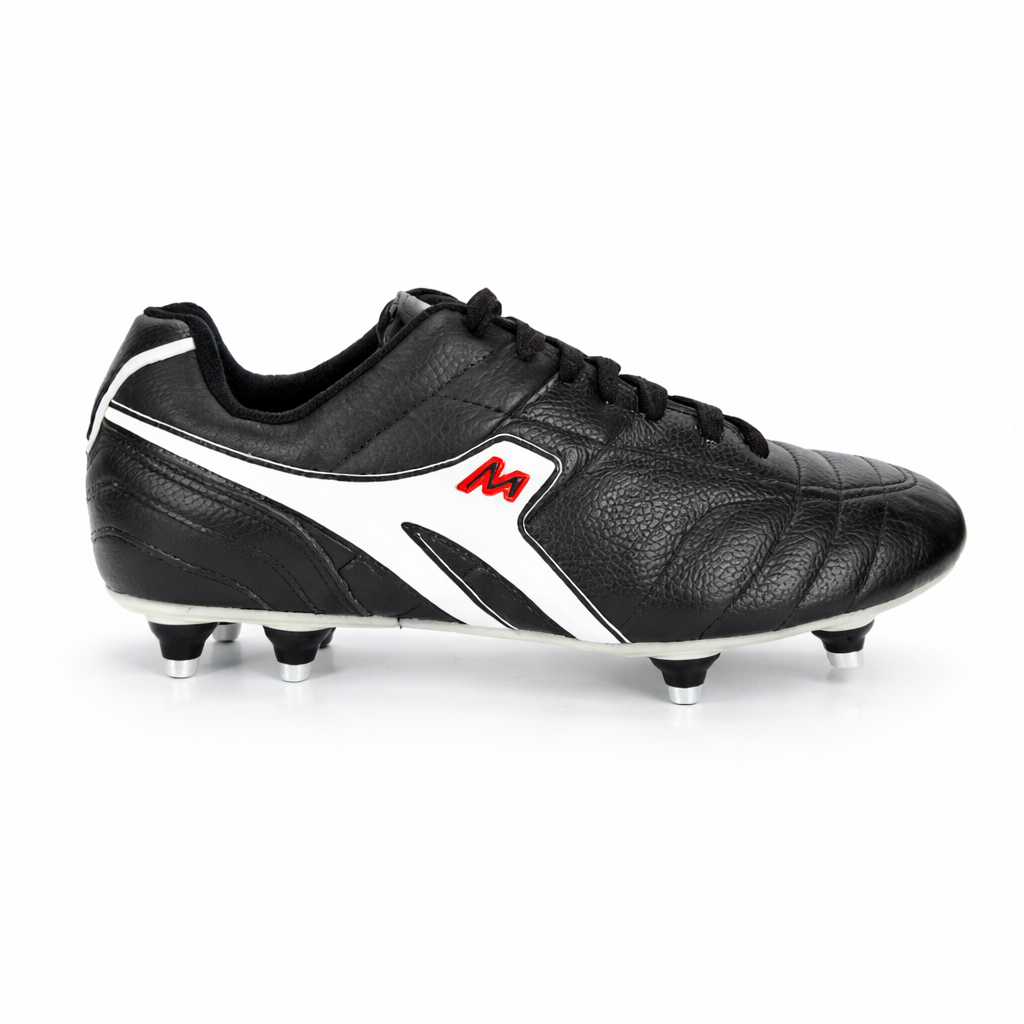 Chuteira Futebol Campo Mathaus Premium 8 Travas Alumínio Couro Natural Com Nota Fiscal e Garantia