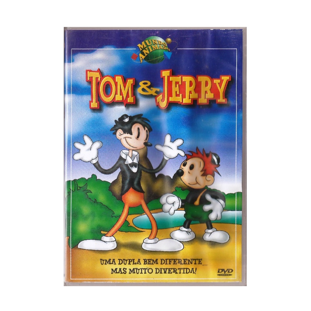 DVD Tom & Jerry - Uma Dupla Bem Diferente... Mas Bem Divertida!